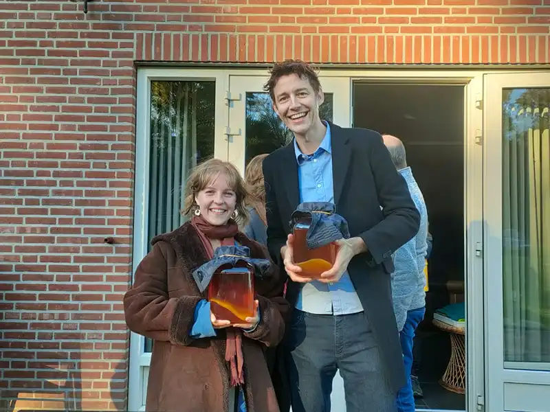 Teamuitje kombucha maken en fermenteren